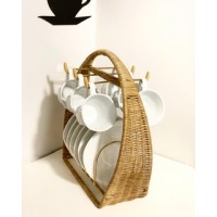 Straw cup hanger