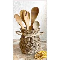 Wicker Spoon