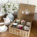 Wicker Tea Box