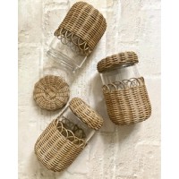 Wicker Jar (500ml.)