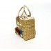 Ocean Square Rattan  bag